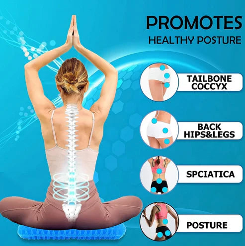 Ultra Comfort Gel Honeycomb Seat Cushion