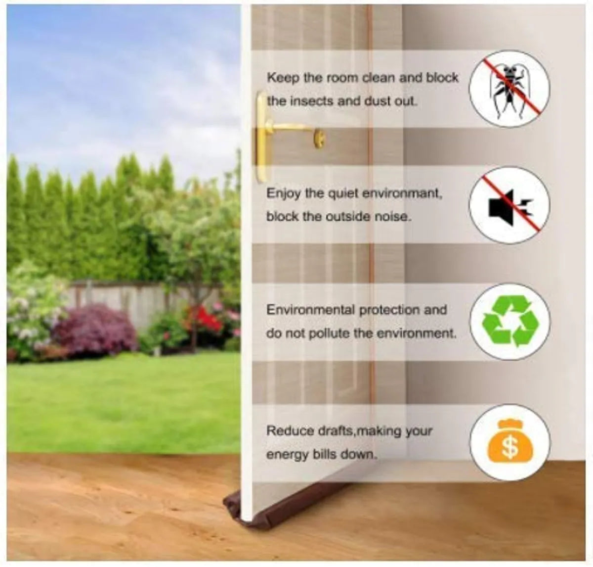 Door Bottom Sealing Strip Guard Buy 1 Get 1 Free