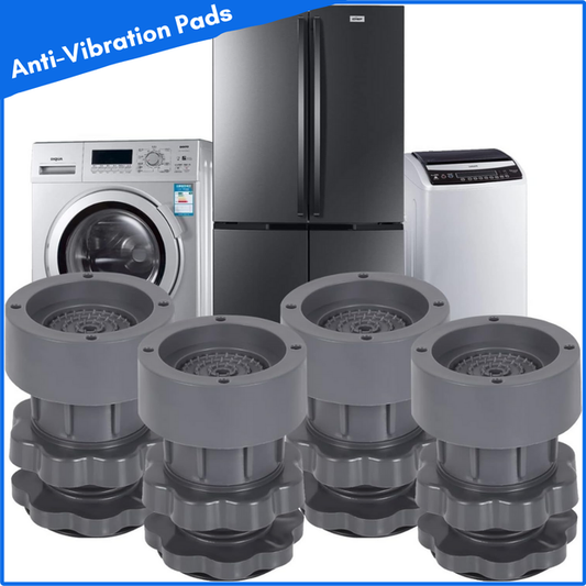 Anti-Vibration Pads for Washing Machine & Refrigerator (Set of 4)