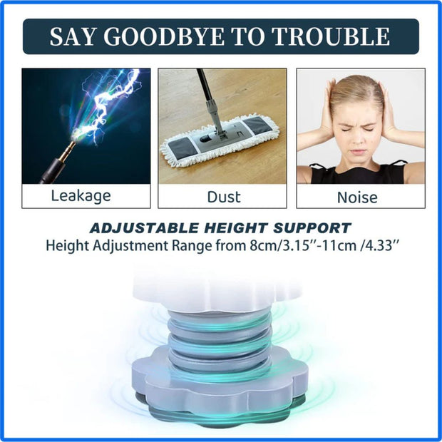 Anti-Vibration Pads for Washing Machine & Refrigerator (Set of 4)
